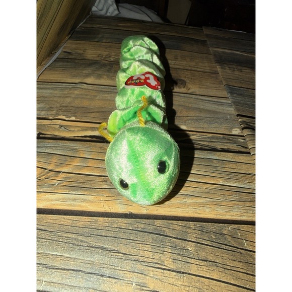 Ty Other - TY 2000 SQUIRMY the WORM BEANIE BABY - MINT with MINT TAGS‎